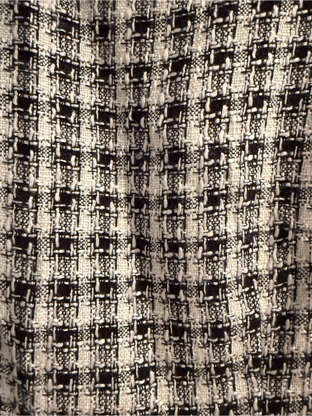 Vintage 60’s Style Plaid Tweed Dress with Pockets Size 4 - Picture 4 of 5